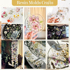 85Pcs Pressed Flowers for Crafts, Colorful Dried Flowers for Crafts Real - Image 5