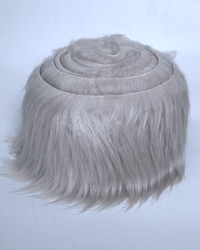 Faux Fake Fur Long Pile Luxury Shaggy/Craft, Decorations / 60" Wide/Sold by The by FabricEmpire