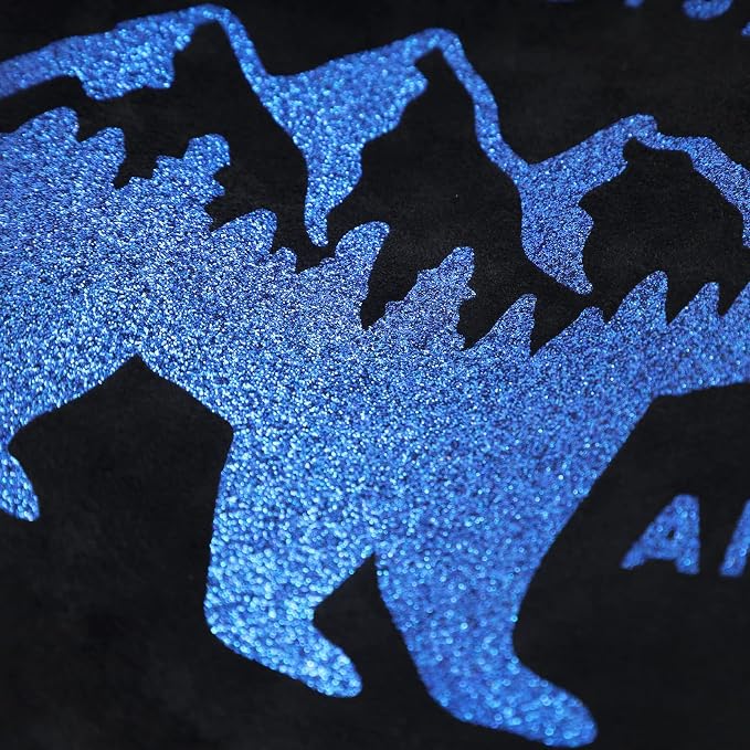 TUMIYA Glitter Blue HTV Vinyl - Image 5