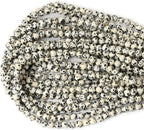 60PCS 6mm Natural Dalmatian Stone Round Loose Beads - Image 3