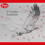 Pepy Graphite Professional Drawing Pencils - Image 3