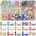 450 pcs 10mm Spacer Beads for Jewelry Making | Rondelle Bead Spacers Bulk by TINKRSTUFF