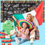 69 Feet Mexican Fiesta Bulletin Border Cinco De Mayo Border Bulletin Office - Image 5