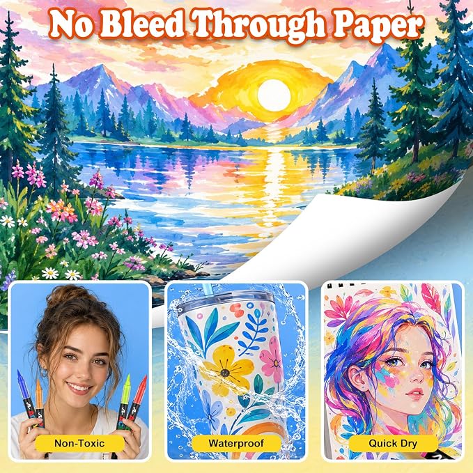 360 Colors Acrylic Paint Markers - Image 5