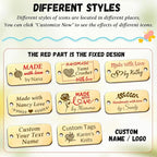 10-100Pcs Personalized Metal Tags - Image 4
