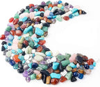 JOHOUSE 1LB Quartz Crystals, Crushed Chips, Polished Stone Vase Filler | by JOHOUSE