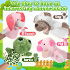 RoundFunny 4 Pcs Hand Puppet Animal - Image 3