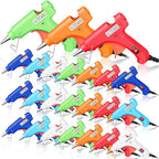 Zhengmy 24 Pieces Mini Hot Glue Gun Crafts Hot Melt Guns Fast Preheating and by Zhengmy