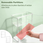 Acrylic Display Case for Collectibles 3 Tier Wall-Mounted Display Case - Image 3