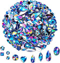 1000 Pcs Crystal AB Colorful Jewels Gems by KDCQAH