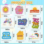 300Pcs Motivational Foam Stickers, Self-Adhesive Inspirational Quotes Sticker - Image 7