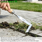 GREBSTK Crack Weeder Crevice Weeding Stainless Steel Sharp Lightweight Tool | - Image 9