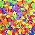 1500 Pieces Self Adhesive Foam Stickers Mini Geometry Shapes EVA Foam Stickers by Sumind