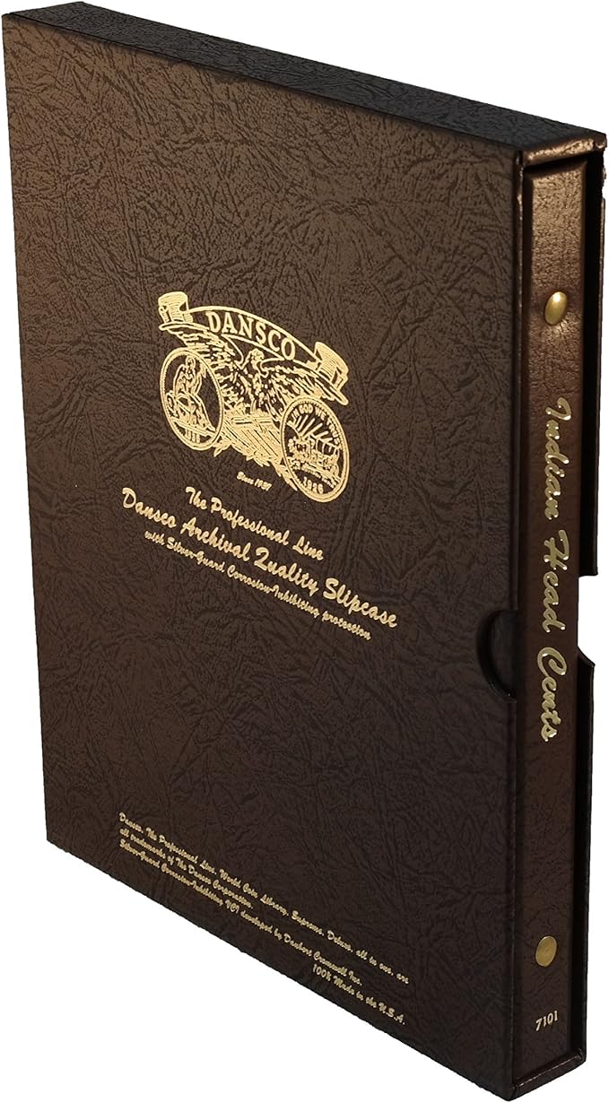 Dansco US Flying Eagle and Indian Head Cent Coin Album - Image 2