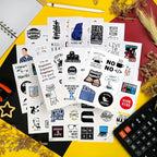 BulbaCraft 100Pcs Nerd Stickers, Cool Nerd Gifts - Image 7