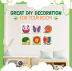 jackinthebox Poke Poke Art – Animals Theme, Mess-Free Fabric Art and Craft - Image 8