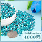4000PCS 5mm Resin Rhinestones Bulk - Image 2