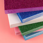 10 Sheets Glitter Paper Sheet for Easter Memorial Flag Father's Day Decor Table - Image 7