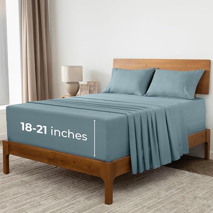 Mellanni Extra Deep Split King Sheets by Mellanni