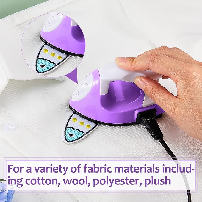 Honoson Mini Craft Iron Mini Heat Press Small Iron 3.93 x 2.36 x 2.76 in - Image 7