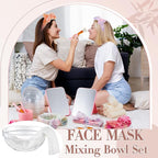 Teenyyou 12 Set Tie Dye Pink Spa Party Supplies - Image 5
