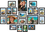 upsimples 19 Pack Picture Frames Collage Wall Decor by upsimples