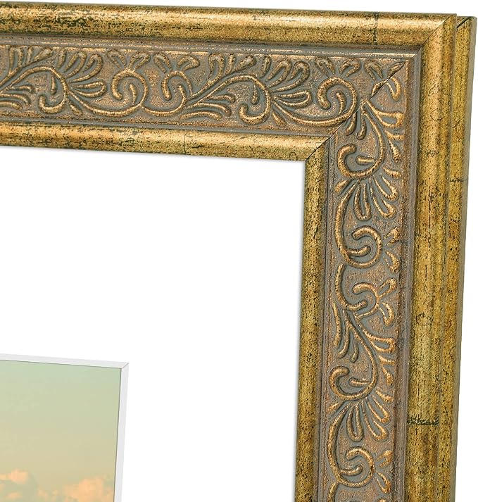 Golden State Art, 12x16 Ornate Finish Photo Frame - Image 6