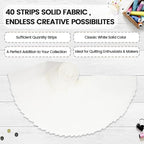 Craftido-20 Options-100% Cotton Jelly Roll Fabric Precut Strips - Image 3