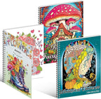 Kalysky Adult Coloring Book Set:3 Coloring Books by Kalysky