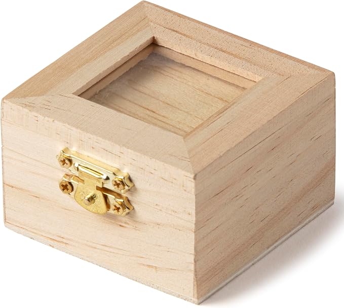Make Market 3” Unfinished Wooden Box - Image 2