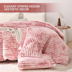 Smoofy Fluffy Queen Size Comforter Set 3 Pieces - Image 3