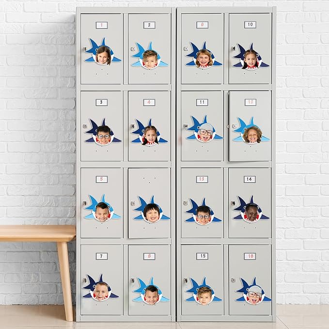 gisgfim 80Pcs Summer Cutouts Shark Decorations Under The Sea Bulletin Board - Image 7