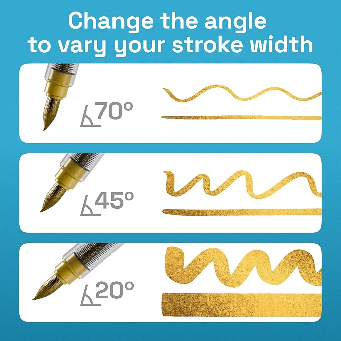 ARTISTRO 5 Gold Paint Pen for Rock, Painting - Image 4