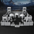 AUSPDICE AF676 Medieval Military Camp RPG Terrain Set by AUSPDICE