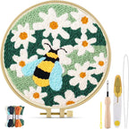 TINDTOP Punch Needle Kits, DIY Punch Embroidery Kits by TINDTOP