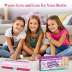 TingingYuli Friendship Bracelet Making Kit, 3-Layer Storage Box, Gift 6-12 | - Image 6