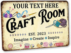 Personalized Craft Room Sign Custom Sign Art Room Décor by ChicoCreekSigns