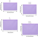 12 Pieces Cotton Canvas Makeup Bag, Blank DIY Craft Bag - Image 7