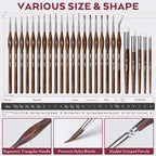 Nicpro All-In-One Miniature Painting Kit, 72 Colors Model Paint Set - Image 7