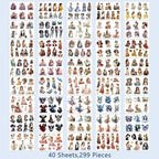 People Stickers Book for Adults - Image 8