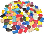 1.1lb Ceramic Mosaic Tiles, Mixed Colour Ceramic Mosaic Pieces - Image 5