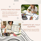 EVOCKAY 2026 Embroidery Stitch Book Kit - Image 4