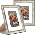 Vittanly 8x10 Picture Frames Set of 2, Ornate Vintage Photo Frame by Vittanly