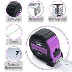 Mr. Pen- Retractable Tape Measure 25 ft, Pastel Purple, Easy Read | Steel - Image 4