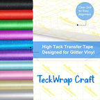 TECKWRAP High Tack Transfer Paper Tape 12" x 10 FT - Image 2