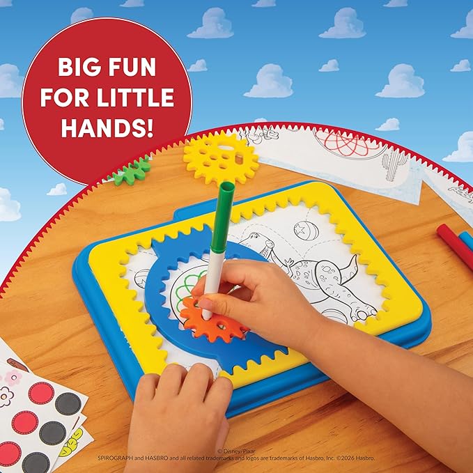 Spirograph Disney Jr. Toddler Arts and Crafts, Drawing Art Kit, Toddler - Image 2
