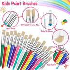 Sherr 64 Pcs Paint Brushes Sets - Image 3