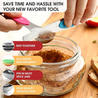 Spring Chef Stainless Steel Magnetic Measuring Spoons Set of 8 - Image 5