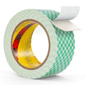 3M Double Sided Foam Tape 2" x 10Ft White 4026 Double Coated Urethane Adhesion by SUREKEEP