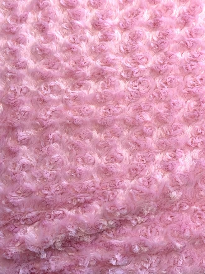 Sedona Designz Rose Faux Fur Fabric by SedonaDesignz